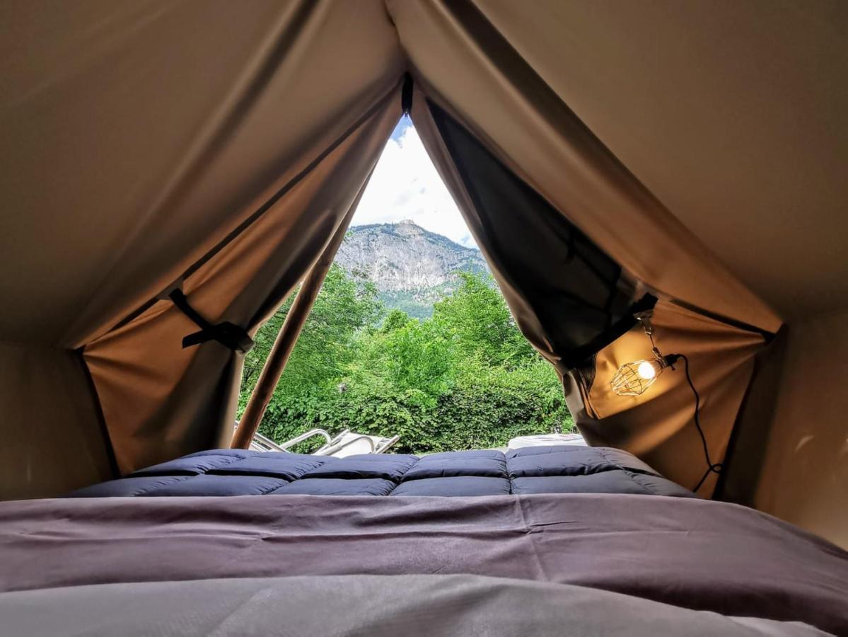Les Tentes Bivouacs By Le Marintan Saint-Michel-de-Maurienne Exteriér fotografie